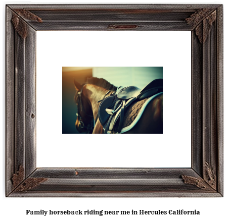 family horseback riding near me in Hercules, California